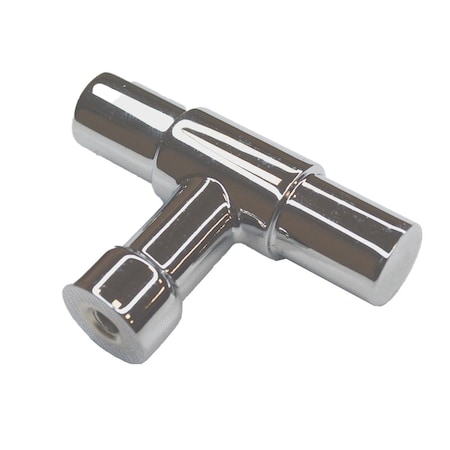 Emtek Jasper 2 in Finger Pull Cabinet Knob Polished Chrome Finish 86699US26